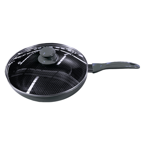 Пательня з кришкою Maestro Rainbow 28 см MR-1202-28