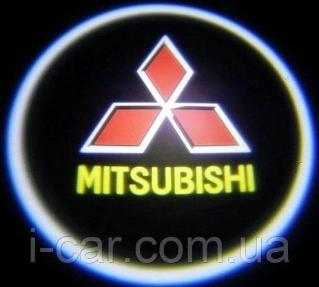 Проекція логотипу автомобіля MITSUBISHI