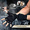 Рукавиці для фітнесу та важкої атлетики чоловічі Power System Ultra Grip PS-2400, чорний, фото 7