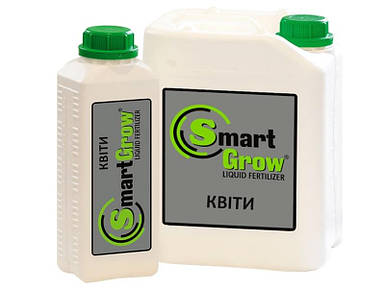 Добриво SmartGrow КВІТИ регулятор росту для цвітіння Смарт Гроу (1 л)