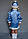 Карнавальний костюм Снігуронька №3 (блакитний), фото 3