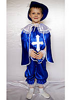 Карнавальний костюм Мушкетер №3 (синій), фото 1