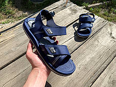 Чоловічі сандалі босоніжки SAHAB Сахаб темно-сині Оригінал, фото 2