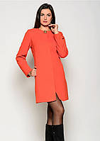 Пальто жіноче №41 (помаранчевий)