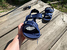 Чоловічі сандалі босоніжки SAHAB Сахаб темно-сині Оригінал, фото 4