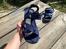 Чоловічі сандалі босоніжки SAHAB Сахаб темно-сині Оригінал, фото 3