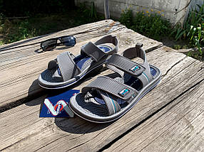 Чоловічі сандалі босоніжки SAHAB Сахаб сірі Оригінал