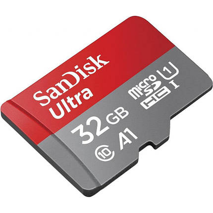 Карта памяти 32 Гб для телефона micro SD класс 10 UHS-I, SanDisk Ultra A1 (SDSQUAR-032G-GN6MN), фото 2