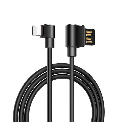 Кабель Lightning для iPhone, Hoco Long roam charging, 1.2 метра, U37, черный, фото 2