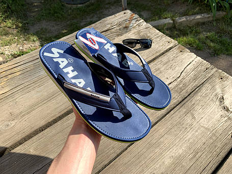 Чоловічі в'єтнамки SAHAB сині Оригінал, фото 1