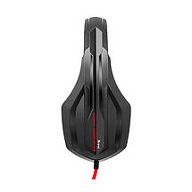Игровые наушники с микрофоном Gemix X-340 Gaming Black/Red, игровая гарнитура, фото 3