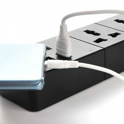 Кабель USB Type C, Aspor, білий, 1 метр, 2.1 A (AC-03), фото 2