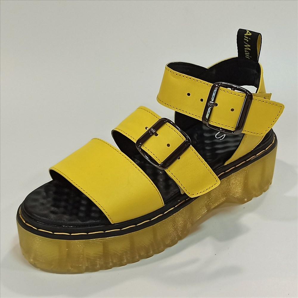Жовті босоніжки, Masheros (код 0976) розміри: 36-40