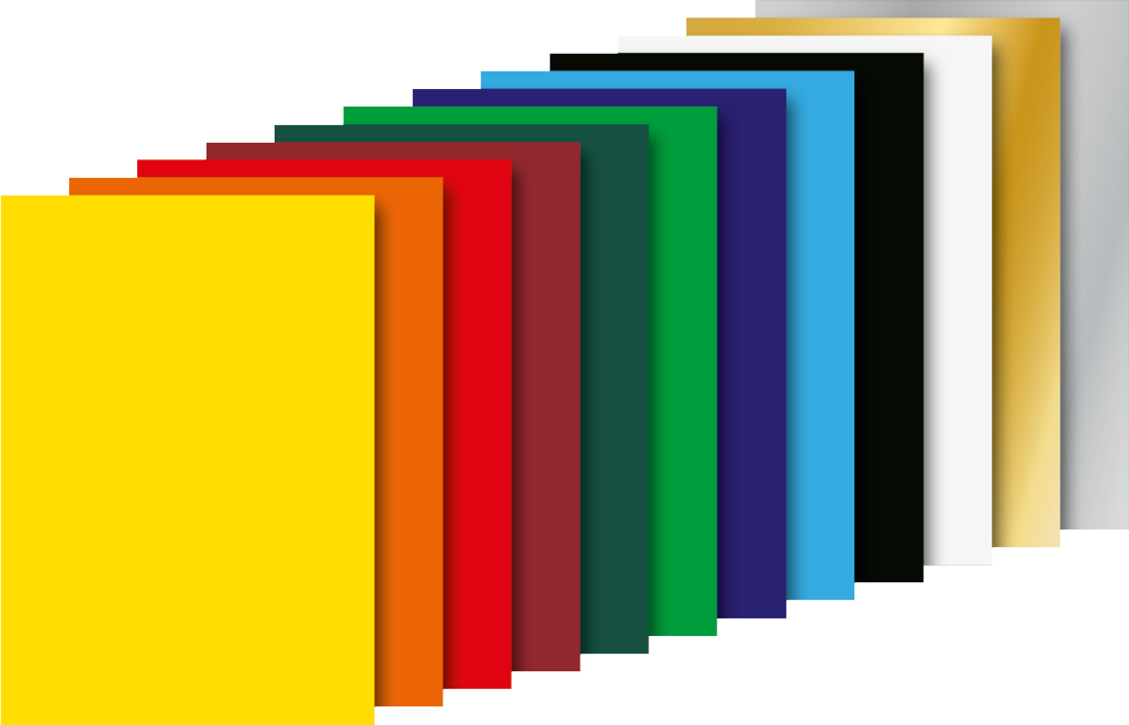 Набір кольорового глянцевого паперу Heyda 22 х 25 см, 12 аркушів, 80 г/м2, 12 кольорів