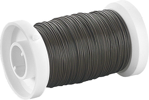 Флористичний дріт сталевий 0,35 мм 100 м Knorr Prandell червоно-коричневий