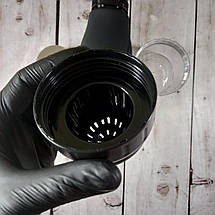 Матова пляшка для води та напоїв H2O Water Bottle з соковижималкою 650 мл Чорна (Живі фото), фото 2