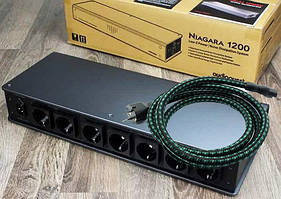 Audioquest Niagara 1200 система кондиціонування електроживлення на 7 розеток до 15 + power 1.0 m