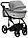 Дитяча коляска 2 в 1 Adamex Amelia Lux AM287, фото 5