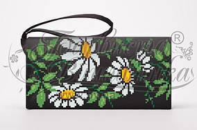 Пошитий чорний клатч для вишивання КЛ-187 Барвиста Вишиванка