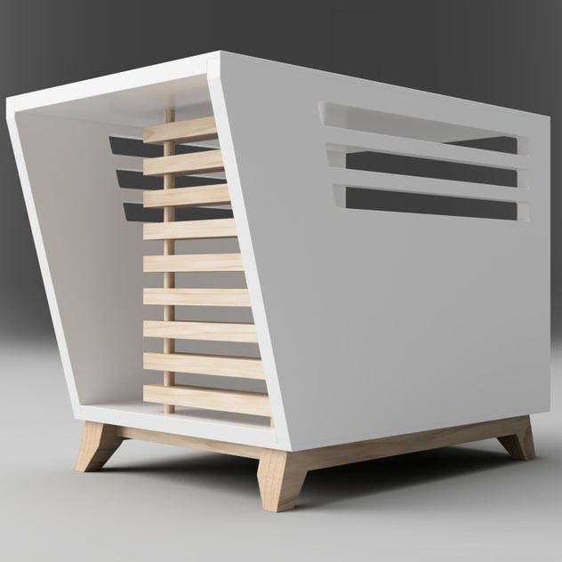 Будка для собаки "Маріца" зефір-бланже