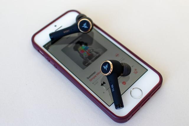 Малюнок - TWS навушники безпровідні Whizzer TP1s iPhone сумісність