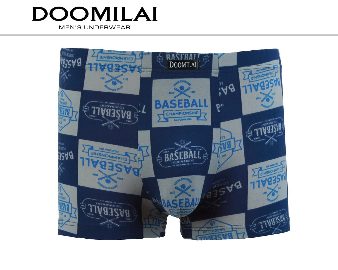 Чоловічі боксери стрейчеві з бамбука «DOOMILAI» Арт.D-01243