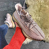 Жіночі кросівки Adidas Yeezy Boost 350 V2 Pink, жіночі кросівки адідас ізі буст 350 в2, Adidas Yeezy 350, фото 2