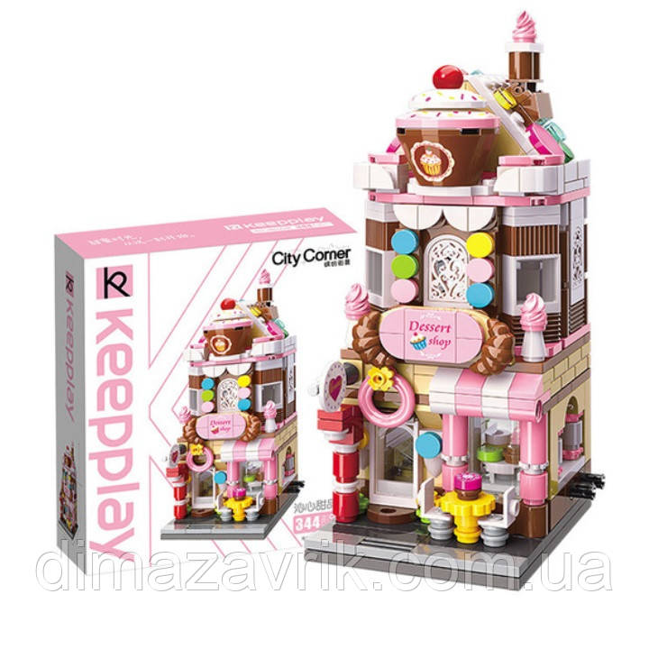 Конструктор Keepplay C0101 "Кондитерська" 344 деталі, фото 1
