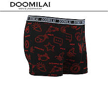 Чоловічі боксери (батал) стрейчеві з бамбука Марка «DOOMILAI» Арт.D-01362, фото 5