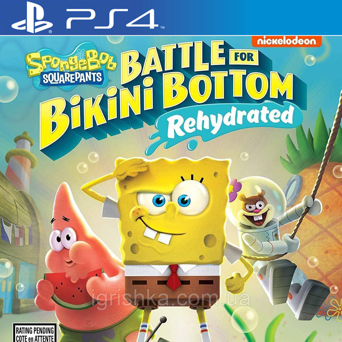 SpongeBob SquarePants: Battle for Bikini Bottom - Rehydrated Ps4 (Цифровий аккаунт для PlayStation 4) П3