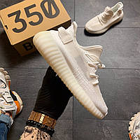 Кроссовки Adidas Yeezy Boost 350 V2 Full White, кроссовки адидас изи буст 350 в2, кросівки Adidas Yeezy 350