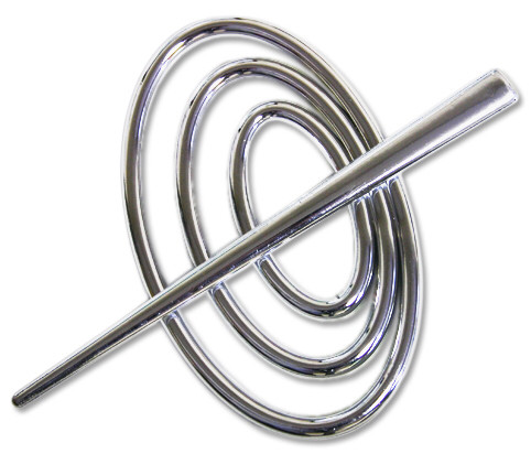 Шпилька Овал, глянсовий, фото 1