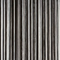 Штори нитки серпанок Веселка 3х3м Білий Чорний без люрексу