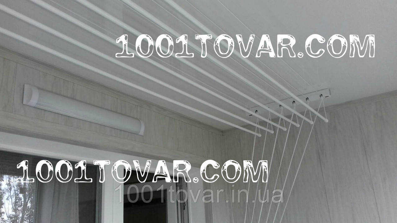 Сушка настінно-стельова Floris (Флоріс), розмір 2 метри. Сушарка Флоріс, фото 1