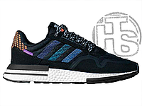 Мужские кроссовки Adidas ZX500 RM Commonwealth Black Purple DB3511