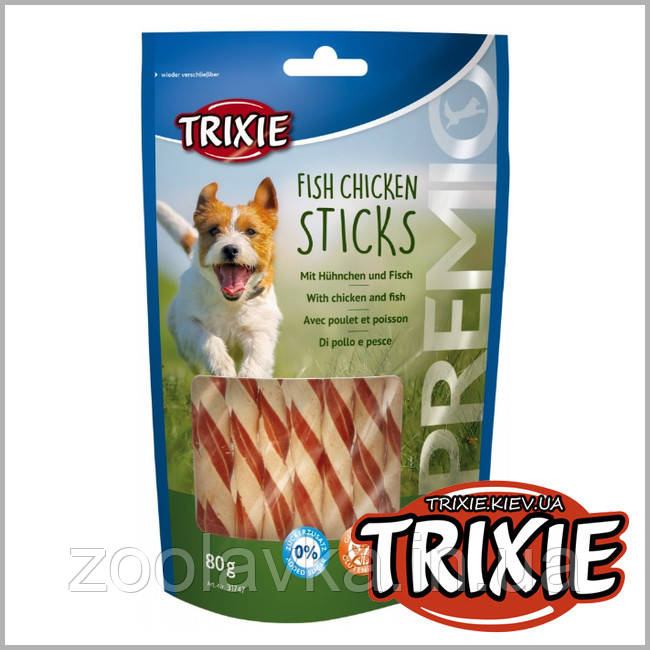 Ласощі для собак TRIXIE Fish Chicken Sticks з куркою 31747