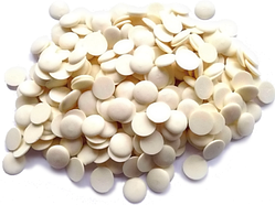 Глазур кондитерська шоколадна біла 1 кг в чіпсах ТМ МИР