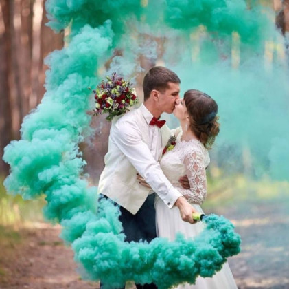 Оригинал! Jorge Зеленый дым для фотосессии, Цветной дым, цветной дым (Высокая насыщенность) - фото 6 - id-p319040923