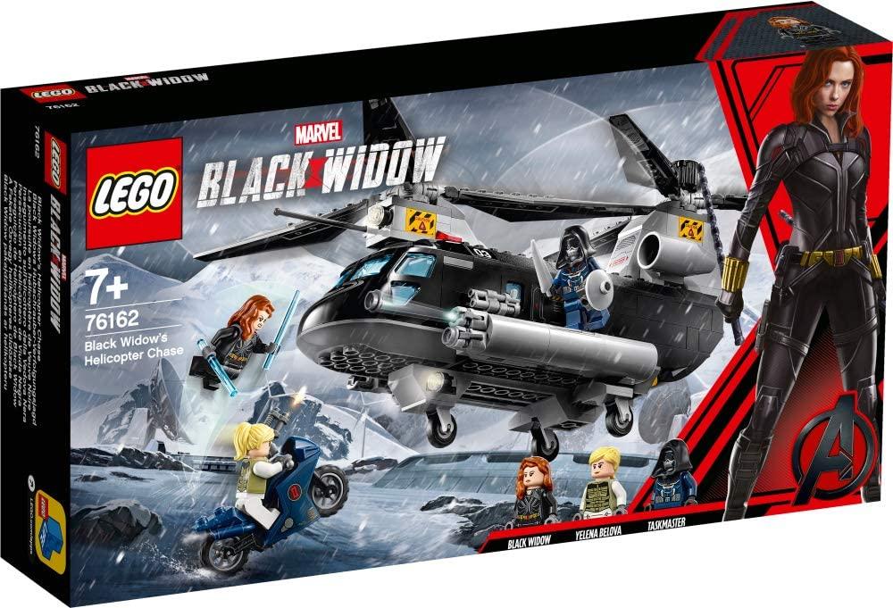 Lego Marvel Погоня за вертольотом Чорної Вдови 76162