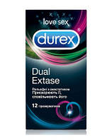 Durex Dual Extase презервативи  12 шт. (5052197053432)