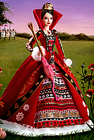 Колекційна Барбі Королева сердець — Queen of Hearts Barbie Doll (L5850)