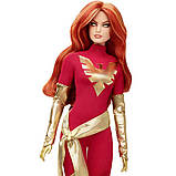 Колекційна Барбі Темний Фенікс Marvel Dark Phoenix Barbie Doll, фото 5