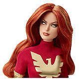 Колекційна Барбі Темний Фенікс Marvel Dark Phoenix Barbie Doll, фото 7