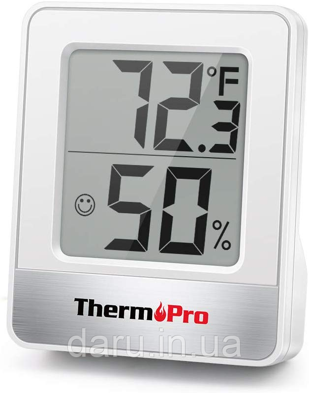 Термо-гігрометр ThermoPro TP-49 Black (-50°C до 70°C; 10%...99%)