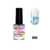 Акварель Color Drops Nails Molekula Blue (блакитний), 6ml