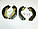 Колодки задні гальмівні Chery Amulet/A11/A15 03- A13/ZAZ FORZA/BONUS/VERY 08- A11-3502170985HI, фото 3