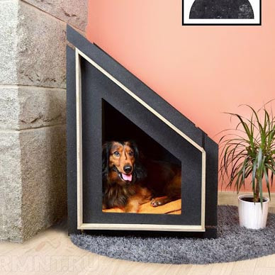 Будка для собаки "Кокіто" венге-бланже