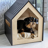 Будка для собаки "Аргос" венге-бланже