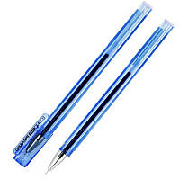 Ручка гелева Economix Piramid 0,5мм синя (12)
