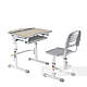 Дитяча парта зі стільчиком FunDesk Sorriso Grey, фото 3